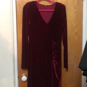 Burgundy dress for special occasions